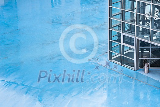 Office building with modern corporate architecture Office building with modern corporate architecture