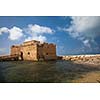 Late afternoon view of the Paphos Castle (Paphos, Cyprus)