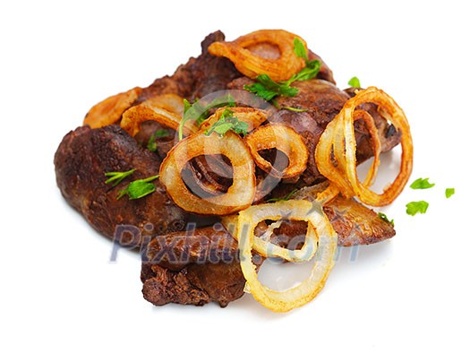grilled fresh meat and vegetables organic healthy food isolated on white background grilled fresh meat and vegetables organic healthy food isolated on white background