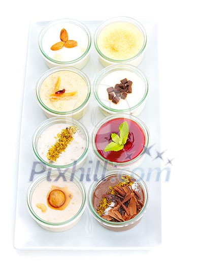 tasty dessert glass cup with fruits and chocolate tasty dessert glass cup with fruits and chocolate