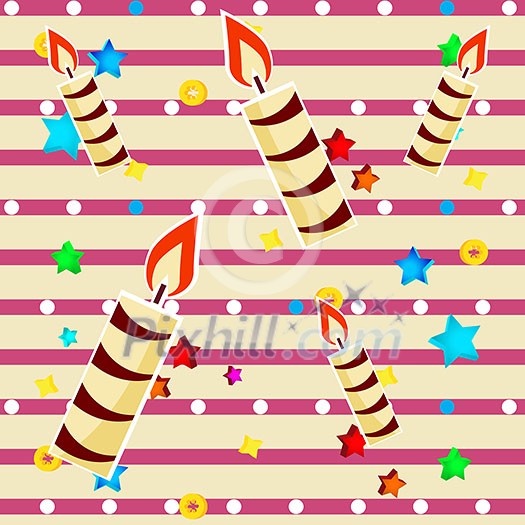 Colored kids pattern Colored kids pattern