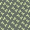 Seamless leaf pattern.