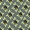 Seamless vector pattern olive branch on paper.For labels, packaging.