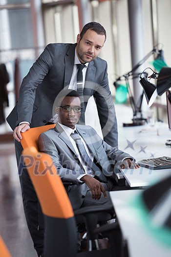 business people group have meeting and working in modern bright office indoor business people group have meeting and working in modern bright office indoor