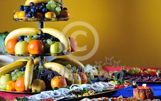 Catering food at a helloween party Catering food at a helloween party