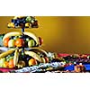 Catering food at a helloween party