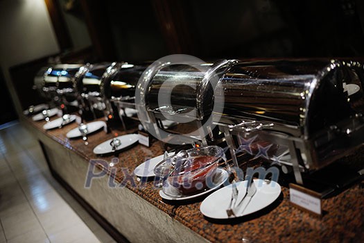 catering buffet food indoor in luxury restaurant with meat colorful fruits and vegetables catering buffet food indoor in luxury restaurant with meat colorful fruits and vegetables