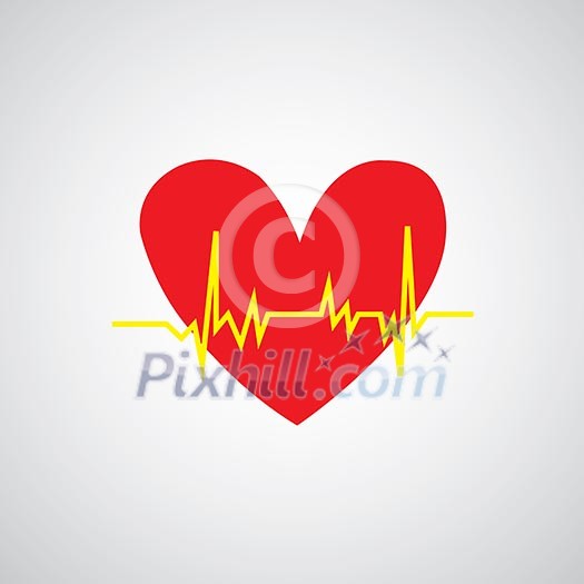 vector heart shape symbol design vector heart shape symbol design