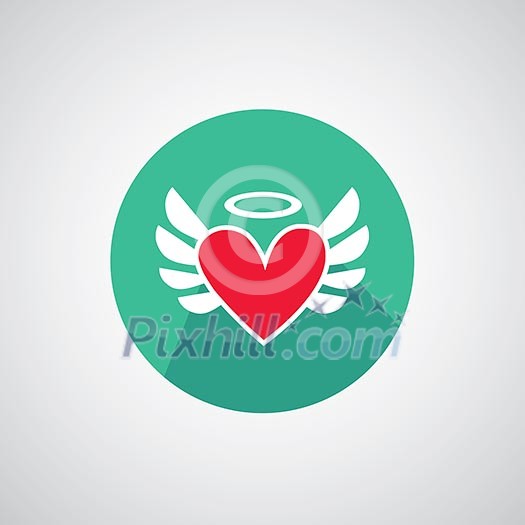 vector heart shape symbol design vector heart shape symbol design