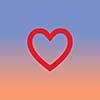 vector heart shape symbol design 