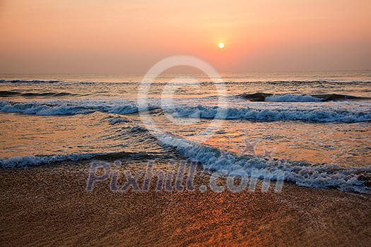 Sunrise on beach Sunrise on beach