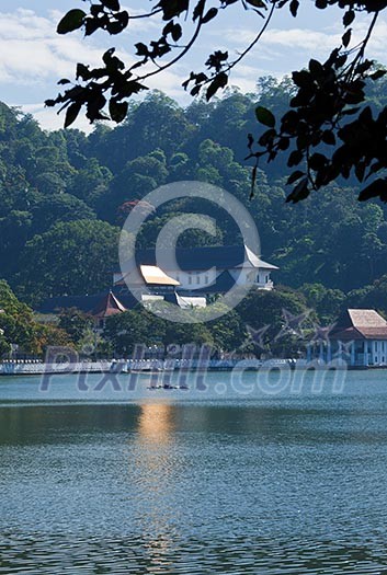 Temple of the Tooth (Dalada Maligava) - very important Buddhist shrine. Kandy, Sri Lanka Temple of the Tooth (Dalada Maligava) - very important Buddhist shrine. Kandy, Sri Lanka