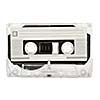 Audio cassette (tape) isolated on white background