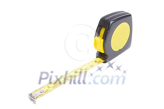 Tape measure isolated on white background Tape measure isolated on white background