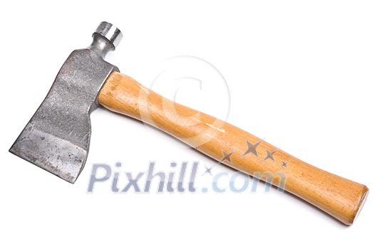 Axe isolated on white background Axe isolated on white background