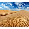 Desert sand dunes on sunrise, Mui Ne, Vietnam