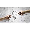 People's interaction and creativity. Having new ideas and inspiration