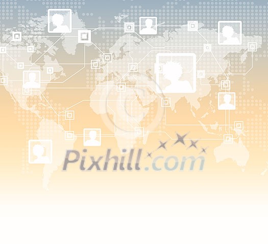 Background image of digital media icons. Innovation idea Background image of digital media icons. Innovation idea