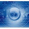 Background image of digital media icons. Innovation idea