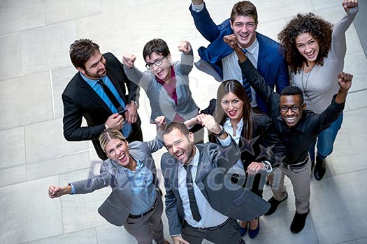 young multi ethnic business people group walking standing and top view young multi ethnic business people group walking standing and top view