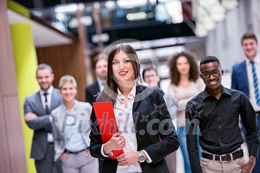 young multi ethnic business people group walking standing and top view young multi ethnic business people group walking standing and top view