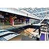 modern bright shopping mall indoor architecture