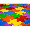 Jigsaw puzzle background