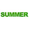 Grass word summer - ecology eco friendly concept