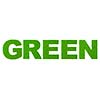 Grass word green - ecology eco friendly concept character type