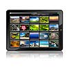 Tablet PC with photo gallery