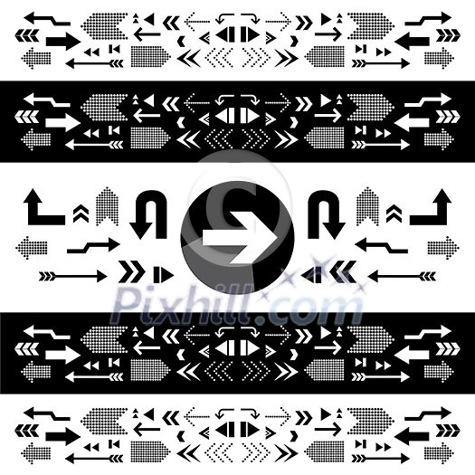 vector arrow sign icon set vector arrow sign icon set