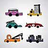 car set vector hand drawn cartoon   