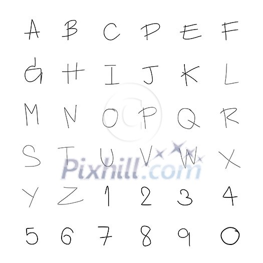 handwriting font set for use handwriting font set for use