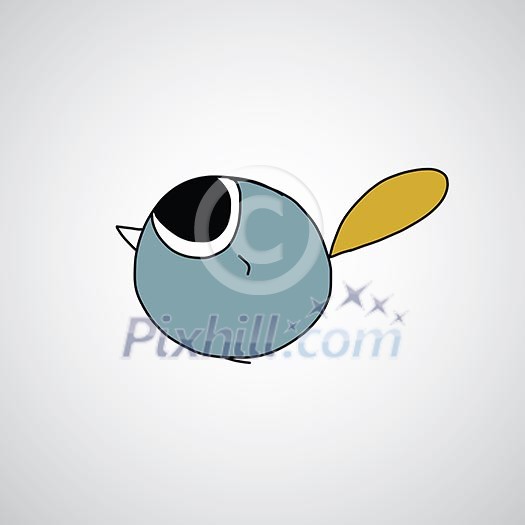 bird vector hand drawn cartoon bird vector hand drawn cartoon