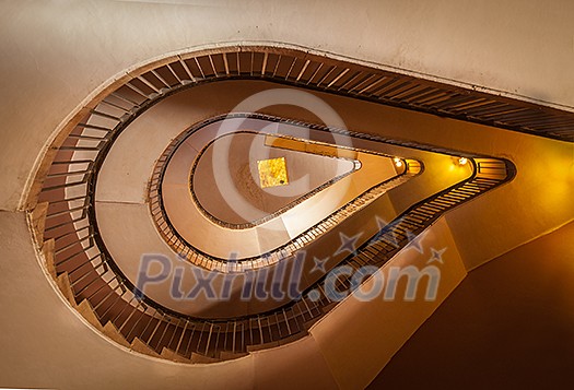 Old spiral staircase Old spiral staircase