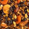 Various dried fruits (apricots, dates, raisins, figs) close-up