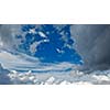 Sky with clouds