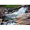 Athukadu Waterfall. Long exposure. Munnar, Kerala, India