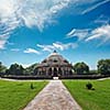 Isa Khan Tomb in Humayun's Tomb Complex. Delhi, India