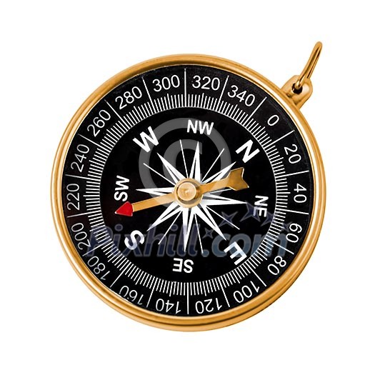 Compass isolated on white background Compass isolated on white background