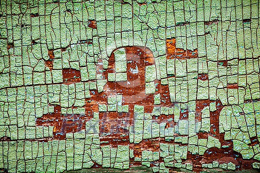 Vintage old wood background - wooden texture with cracked paint close up Vintage old wood background - wooden texture with cracked paint close up