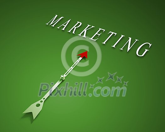 Conceptual image of compass pointing the direction Conceptual image of compass pointing the direction