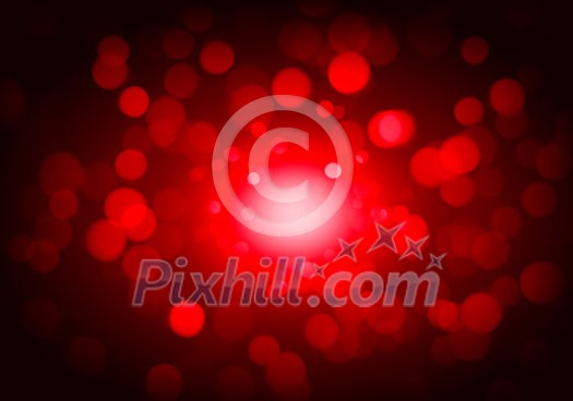 Abstract background image of blue bokeh lights and beams Abstract background image of blue bokeh lights and beams