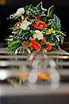 coctail and banquet catering party event at beautiful hotel restaurant on night