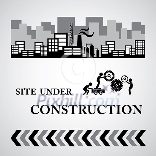 site under construct vector symbol site under construct vector symbol
