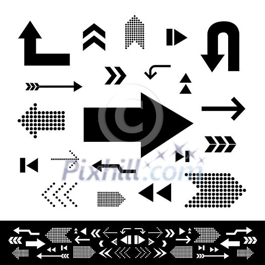 vector arrow sign icon set vector arrow sign icon set
