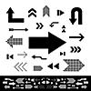 vector arrow sign icon set 