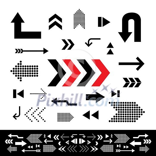 vector arrow sign icon set vector arrow sign icon set