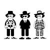 hipster man vector cartoon for dialogs with other characters 