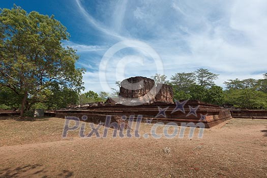 Ancient Royal Palace ruins. Pollonaruwa, Sri Lanka Ancient Royal Palace ruins. Pollonaruwa, Sri Lanka